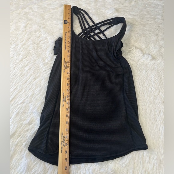 Lululemon | Wild Tank | Black & Gold Thin Stripe - Picture 9 of 10